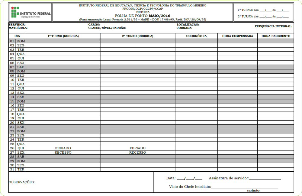 dgp info folha de ponto